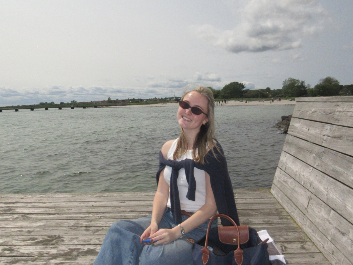 Cathrine Beamon in Denmark as a part of a study abroad program