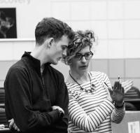 Dr. Neville directing with Lior Livshits.