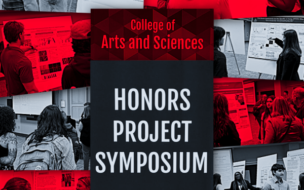 Flyer for ASC Honors Project Symposium