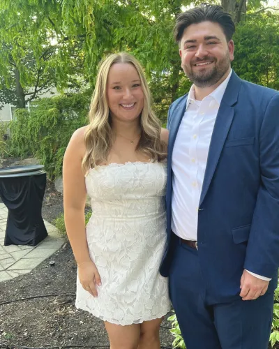 Gabriella Wittbrod and her husband
