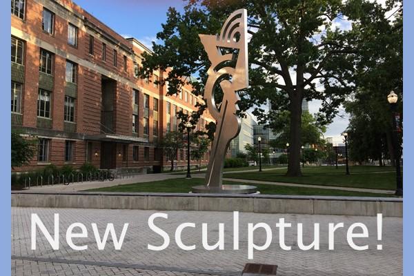 New Sculpture at Smith Lab