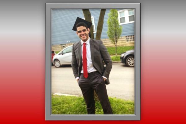 Ricardo Locci in Graduation Cap