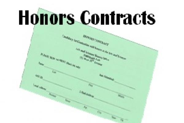 Honors Contracts Honors Contracts